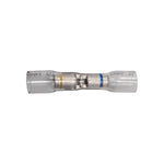 #16-14 Clear with Blue & Yellow Stripe Step-Down Butt Connector Crystal Seal Stepdown 16-14 Awg To 12-10 Awg, 16-14 to 12-10 Gauge