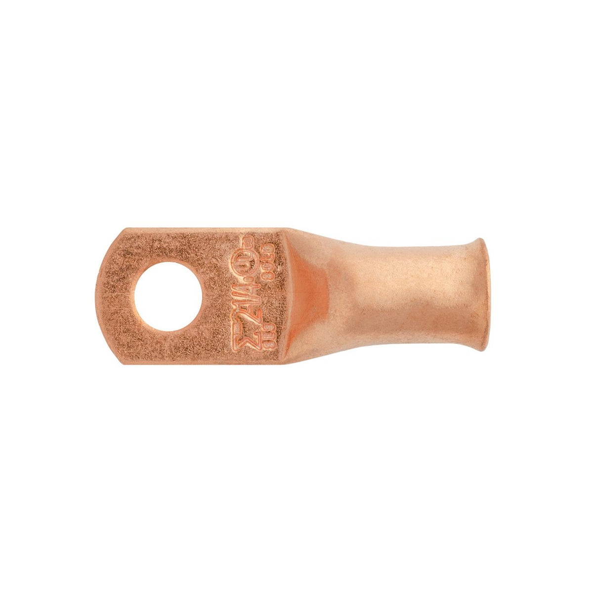 1/4" Copper Battery Cable Lugs 2 Gauge