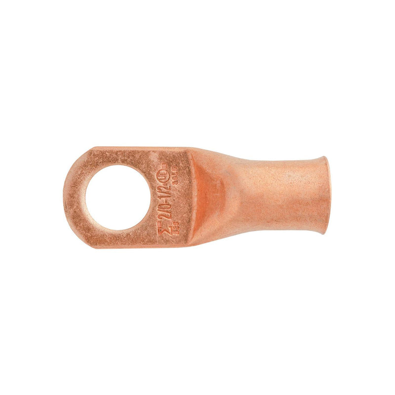 1/2" Copper Battery Cable Lugs Gauge