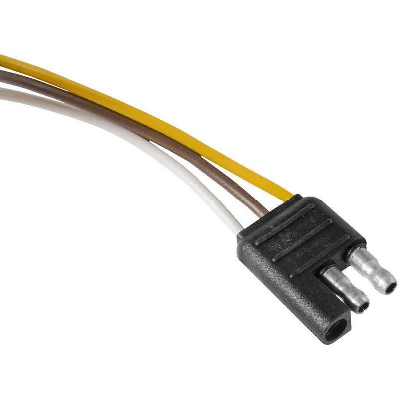 Universal Flat 3-Way Leads Harness Connector, 18 Gauge