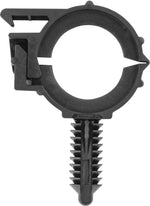 6.3mm Black Nylon Wire Loom Routing Clip