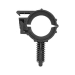 6.3mm Black Nylon Wire Loom Routing Clip