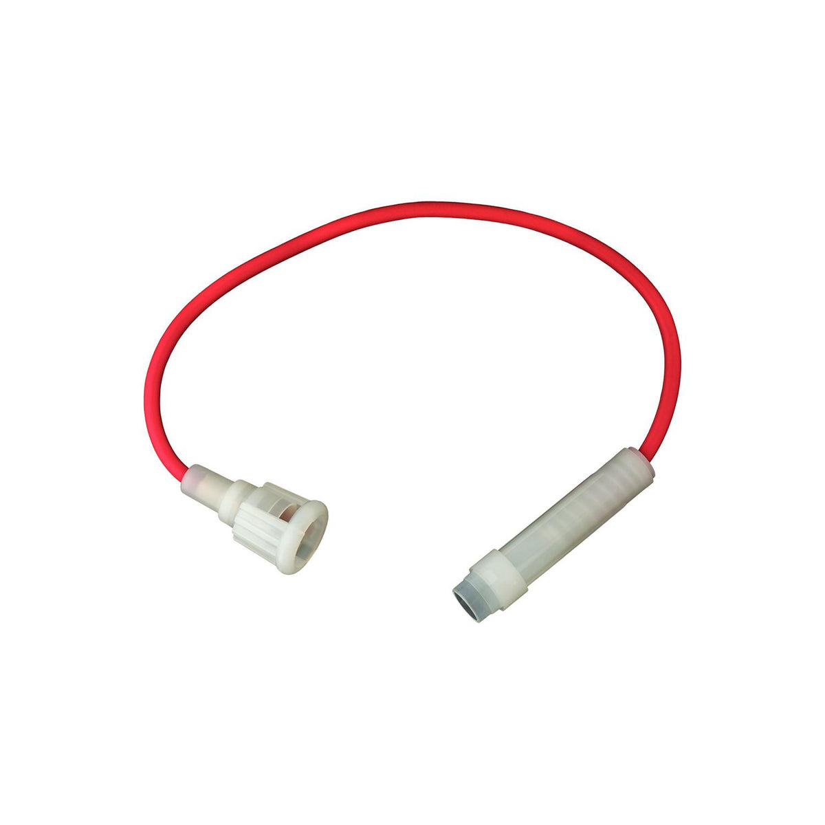 Moulded In-Line 30 Amp Glass Fuse Holder with Wire, 12 Gauge, 30 Max Amp