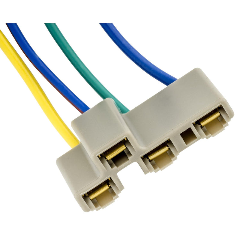 Blower Resistor Harness Connector, 16 & 18 Gauge