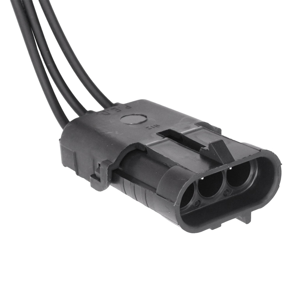 Weather Pack In-Line 3-Way Shroud Harness Connector, 16 Gauge