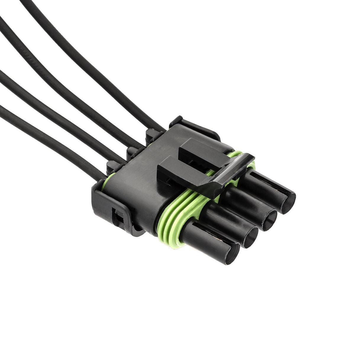 Weather Pack In-Line 4-Way Tower Harness Connector, 16 Gauge