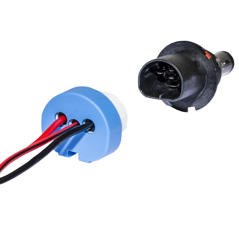 6" Halogen Headlight Hi-Temp Socket Assembly, 14 Gauge, 300°C / 572°F