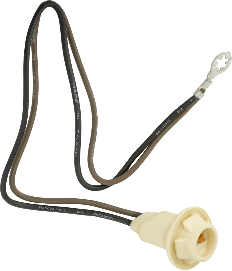 12" Side Marker And License Plate Socket Assembly, 18 Gauge
