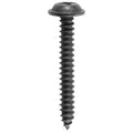 #8x1-1/4" Phillips Truss Head Flat Washer Tapping Screw, Type A/AB, Black E-Coat