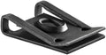 #14 Spring Type U-Nut Screw, Panel 0.025-0.125", Black