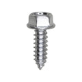 #14x3/4" Hex Head Washer Indented Tapping Screw, Type A/AB, Zinc, 3/8"