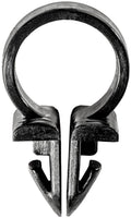 1/4" Black Nylon Routing Clip Holds Tube/Hose