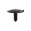1/4"x15/16" Black Nylon Single Head Hood Insulation Christmas Tree Retainer, 1-3/8" Head