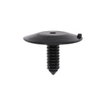 1/4"x15/16" Black Nylon Single Head Hood Insulation Christmas Tree Retainer, 1-3/8" Head