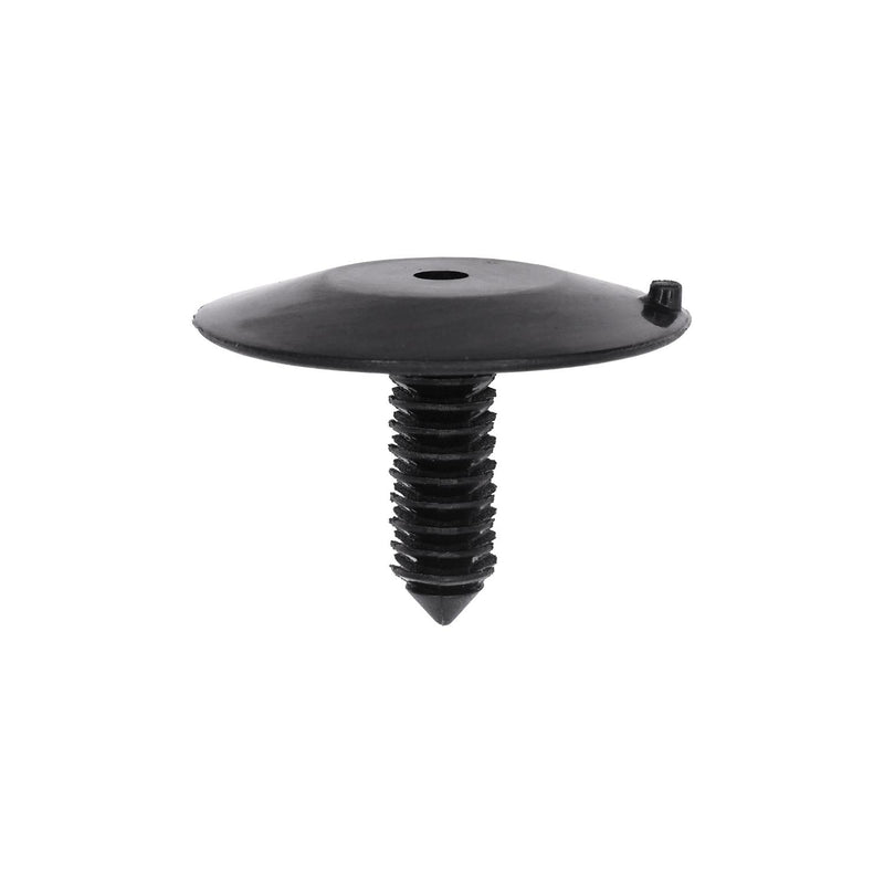 1/4"x15/16" Black Nylon Single Head Hood Insulation Christmas Tree Retainer, 1-3/8" Head