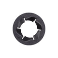 M14-2.0 Black Metric Pushnut Bolt Retainer For Threaded Fasteners, Phosphate