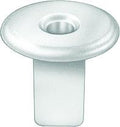 M6.3 White Nylon Body Molding Screw Grommet, 8mmx8mm Square Hole, 18mm Head