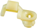 White Nylon Tailgate Rod Clip