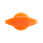 6mmx8mm Orange Nylon Double Head Weatherstrip Christmas Tree Retainer, 7mm Head