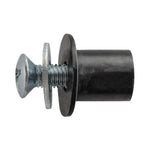 M6-1.0 Neoprene Rubber Nut, Washer & Screw Anchor Kit, Panel 0.015-0.094"