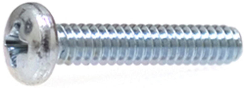 6mmx16mm Phillips Pan Head Metric Machine Screw, Zinc