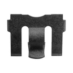 Weatherstrip Clip, Black Phosphate