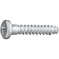 #4-24x5/8" Phillips Wafer Head Screw-In Stud Replaces Weld-On Stud, Type B, Zinc