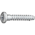 #4-24x5/8" Phillips Wafer Head Screw-In Stud Replaces Weld-On Stud, Type B, Zinc