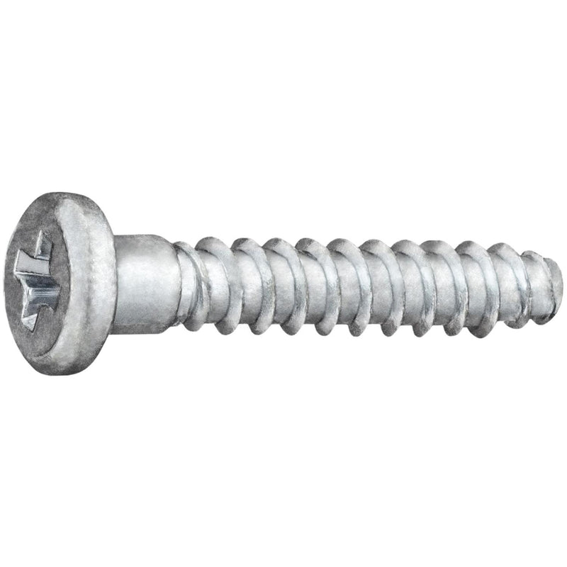 #4-24x5/8" Phillips Wafer Head Screw-In Stud Replaces Weld-On Stud, Type B, Zinc