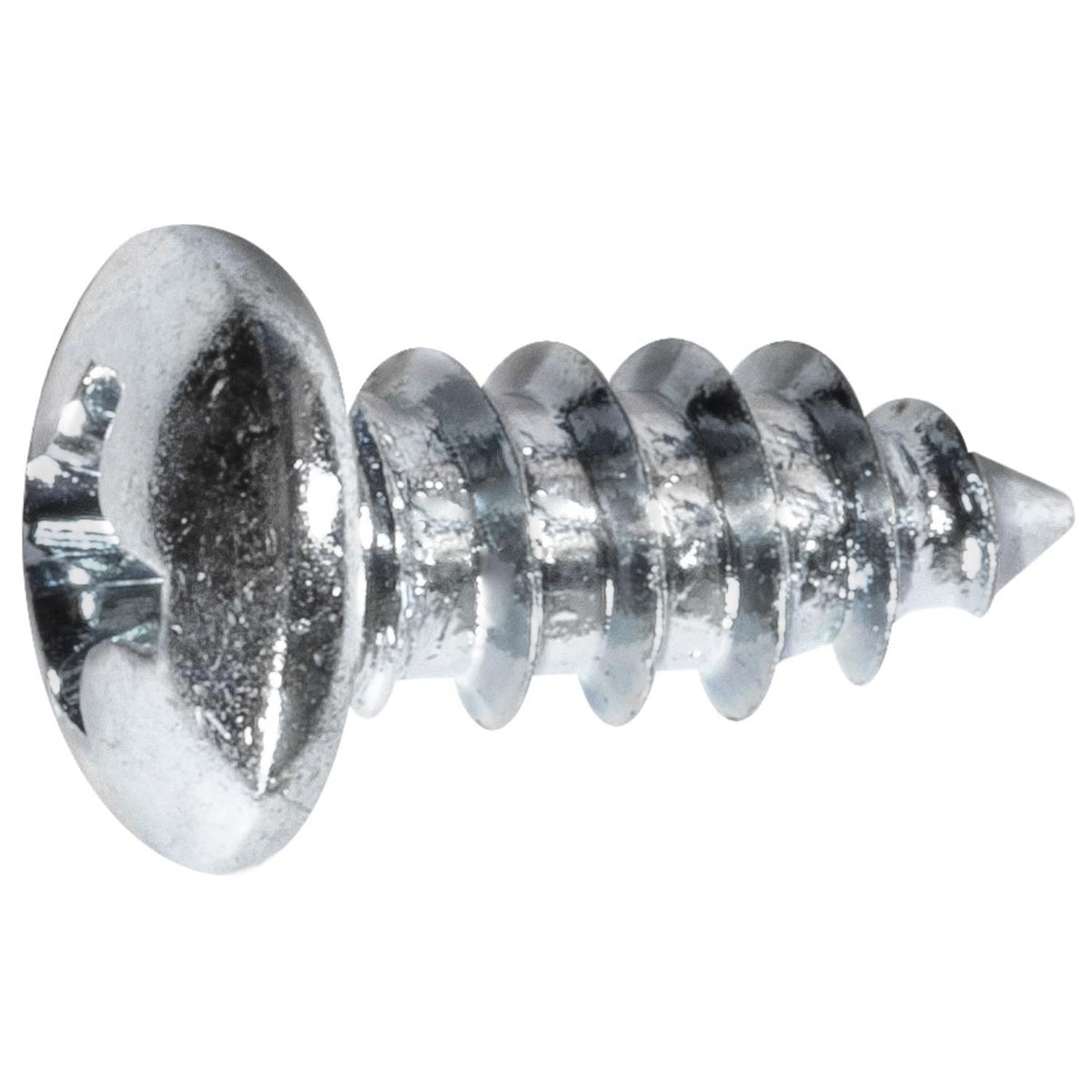 #8-18x3/8" Phillips Pan Head Windshield & Rear Window Reveal Molding Attaching Screw, Type AB, Zinc