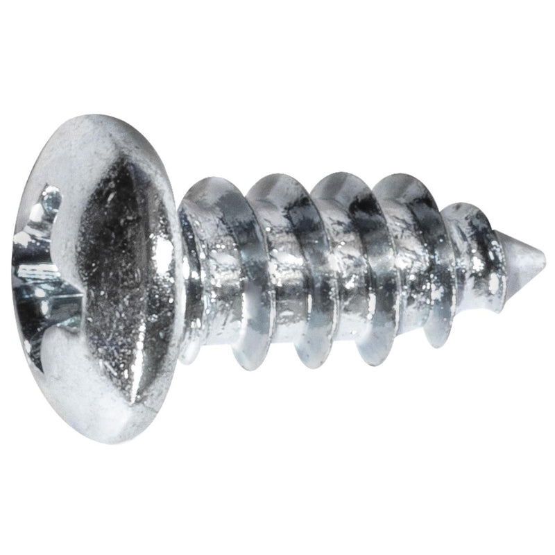#8-18x3/8" Phillips Pan Head Windshield & Rear Window Reveal Molding Attaching Screw, Type AB, Zinc