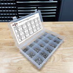 Assortment Kit #609 (716Pcs.)  Small Inch 18-8 Stainless Steel Button Socket Cap Screws #6 #8 #10