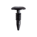 3.5mmx15.5mm Black Single Head Weatherstrip Clip, 10.5mm Head