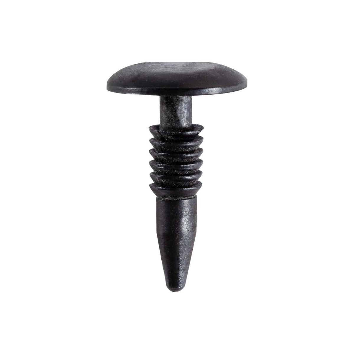 3.5mmx15.5mm Black Single Head Weatherstrip Clip, 10.5mm Head