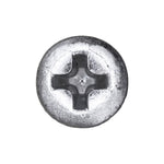 #8x1-1/2" Phillips Oval Head Tapping Screw, Type A/AB, Zinc, Standard