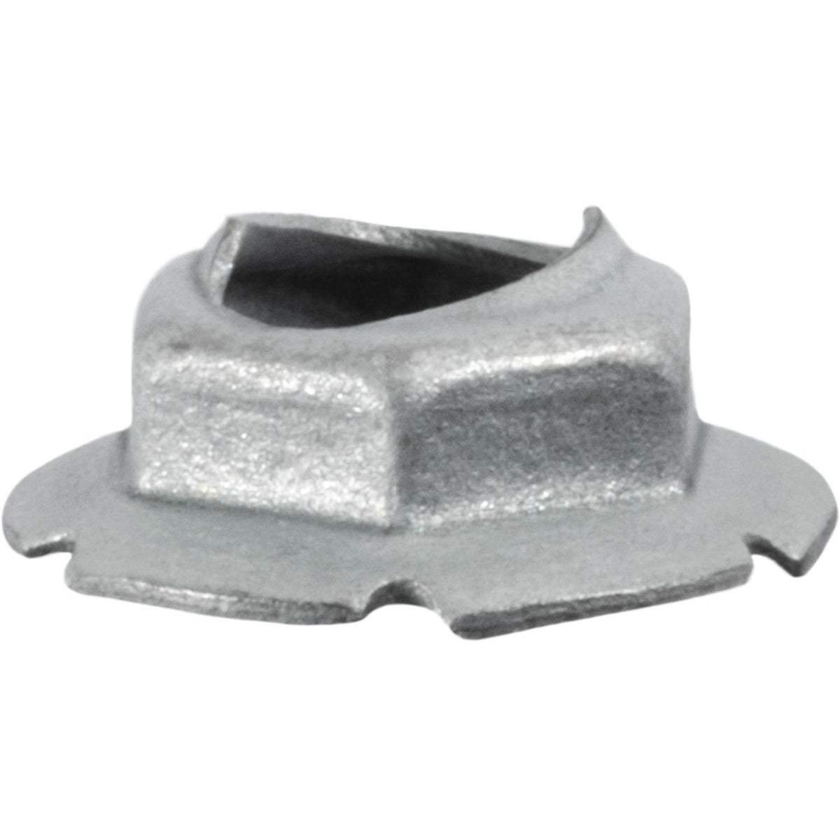 0.330" Stud Thread Cutting Nut, 1/2" Wrench, 3/4" Washer, Zinc