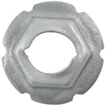 0.330" Stud Thread Cutting Nut, 1/2" Wrench, 3/4" Washer, Zinc