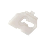 White Nylon Body Sill Molding Clip, 7/8" Overall Width
