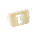 White Nylon Side Molding Clip