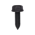 M6.3x20mm Hex Head Washer Body Bolt Ca Point, Type CA, 13mm Washer, Black