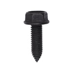 M6.3x20mm Hex Head Washer Body Bolt Ca Point, Type CA, 13mm Washer, Black