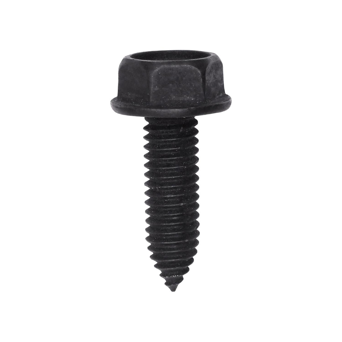 M6.3x20mm Hex Head Washer Body Bolt Ca Point, Type CA, 13mm Washer, Black
