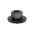 M8 Free Spinning Washer Nut Toothed Washer, 24mm Washer, Black