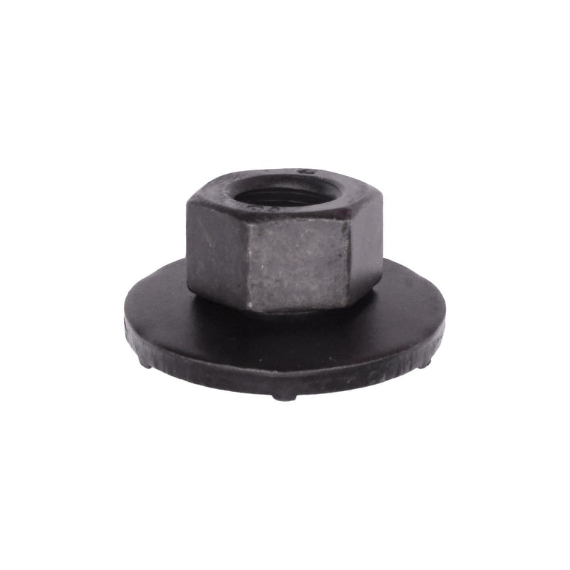 M8 Free Spinning Washer Nut Toothed Washer, 24mm Washer, Black