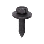 M6.3x25mm Hex Head SEMS Body Bolt Ca Point, Type CA, 18mm Washer, Phosphate