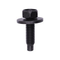 5/16"-18x1-3/16" Hex Head SEMS Body Bolt with a Dog Point, 7/8" Washer, Black Phosphate