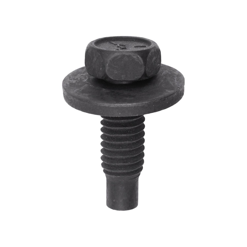 3/8"-16x1-3/16" Hex Head SEMS Body Bolt with a Dog Point, 1" Washer, Black Phosphate