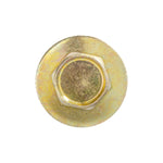 5/16"-18x1-3/16" Hex Head SEMS Body Bolt with a Dog Point, 7/8" Washer, Trivalent Yellow Zinc