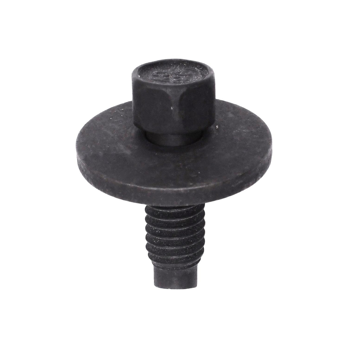 M6x18mm Hex Head SEMS Screw with Dog Point, 19mm Washer, Phosphate