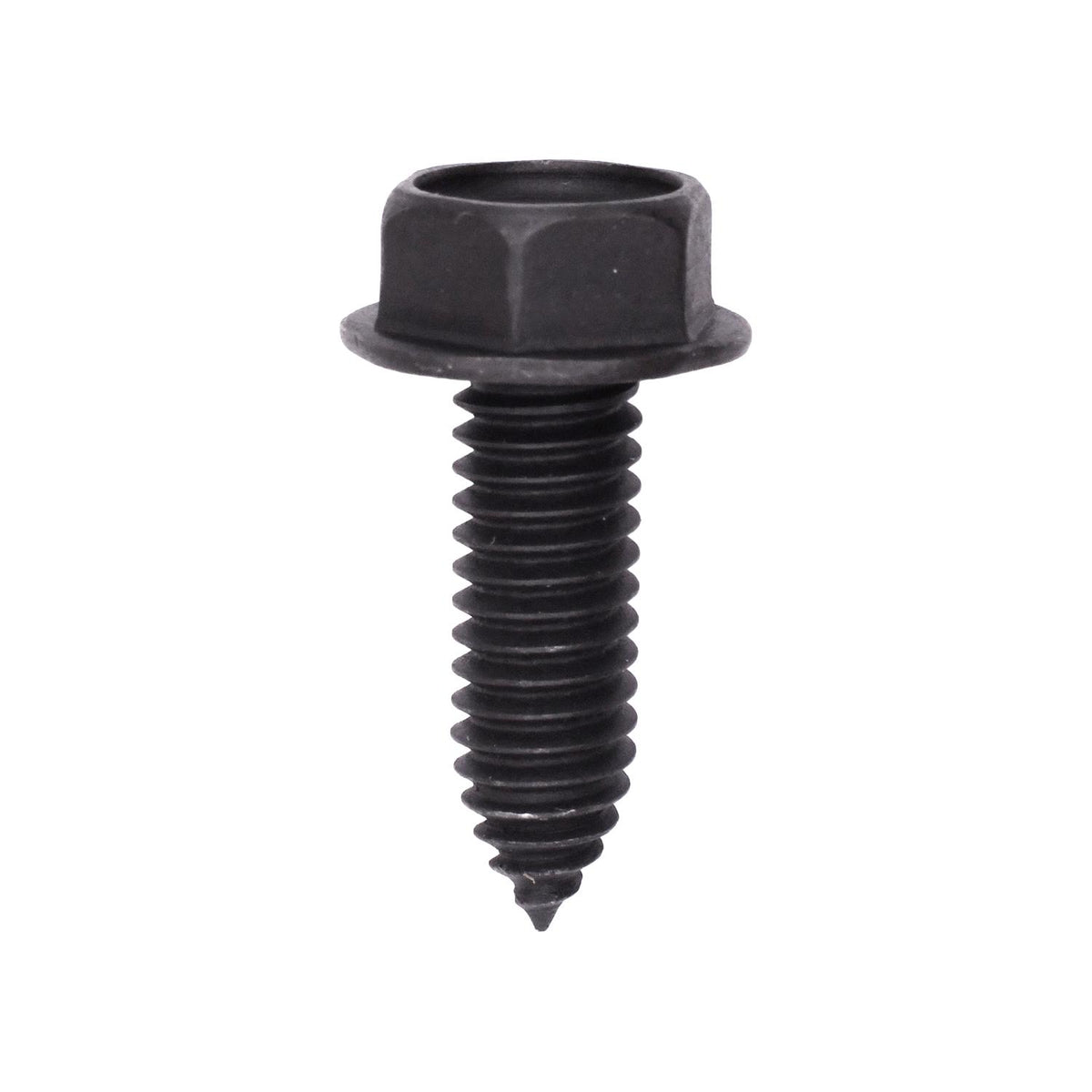 5/16"-18x1" Hex Head Washer Body Bolt Ca Point, Type CA, 5/8" Washer, Black Phosphate